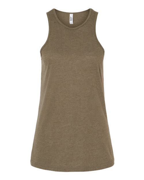 Load image into Gallery viewer, American Apparel 101CVC Women's CVC Racerback Tank - Heather Army
