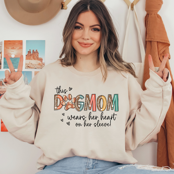 This Dog Mom Ready To Press DTF Transfers, DTF Hot Peel