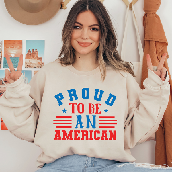 Proud to be an American Star Ready To Press DTF Transfers, DTF Hot Peel