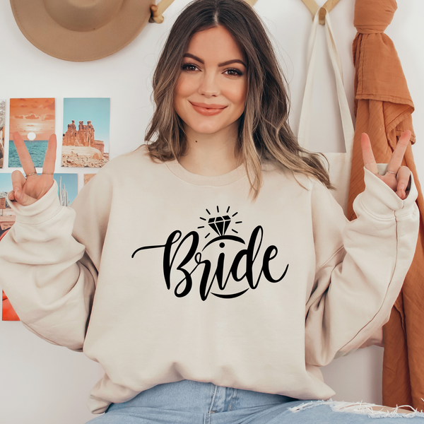 Bride Ring Ready To Press DTF Transfers, DTF Hot Peel
