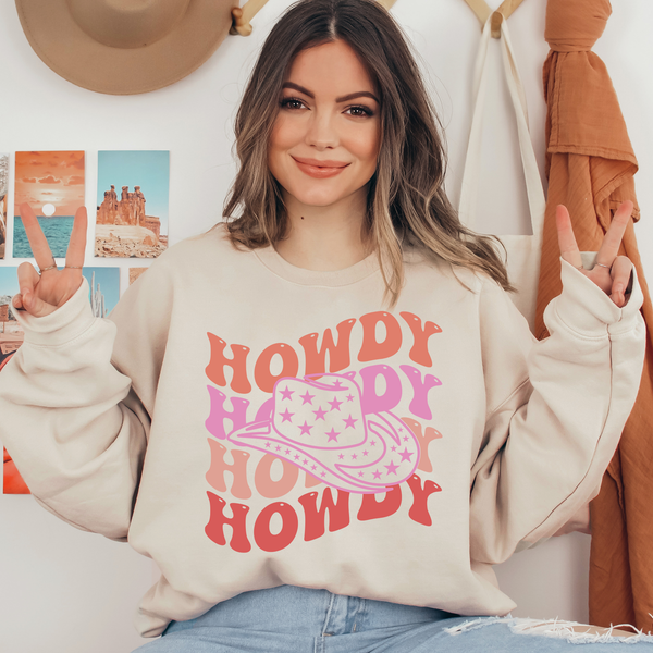 Howdy Soft Color Ready To Press DTF Transfers, DTF Hot Peel