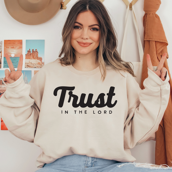 Trust In The Lord Ready To Press DTF Transfers, DTF Hot Peel