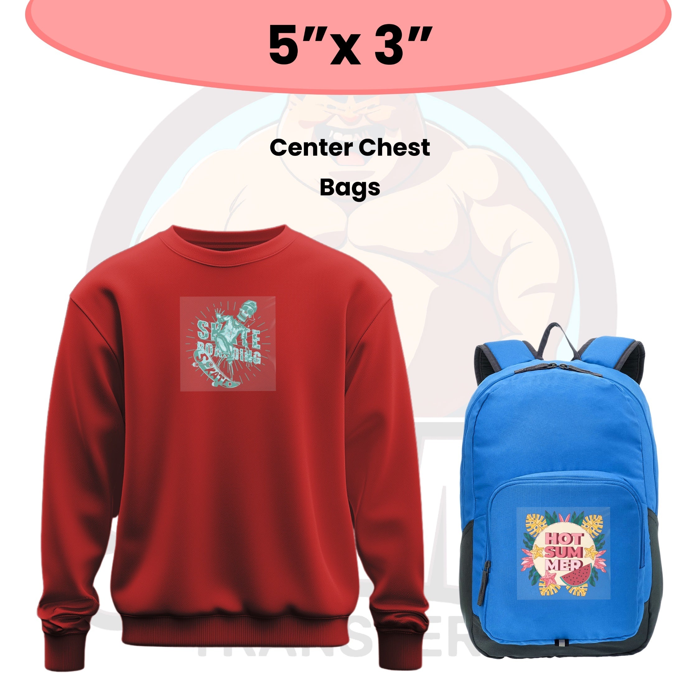 Custom DTF Transfers By Size – Sumotransfers